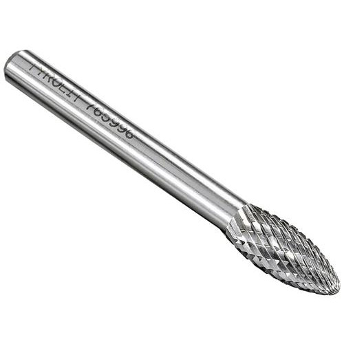 TYROLIT Hårdmetall fräs sfärisk cylinder 12X25