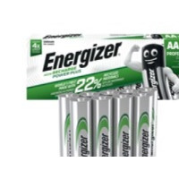 Produktbild för Batteri Energizer Accu Recharge Power+ laddbart AA – 10-pack