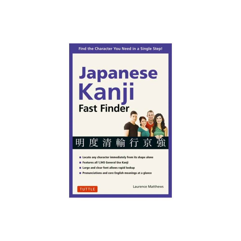 Produktbild för Japanese Kanji Fast Finder (häftad, eng)