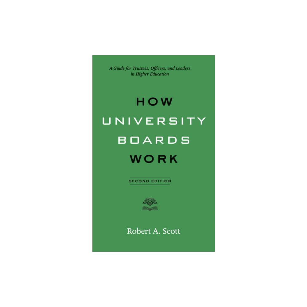 Produktbild för How University Boards Work (häftad, eng)