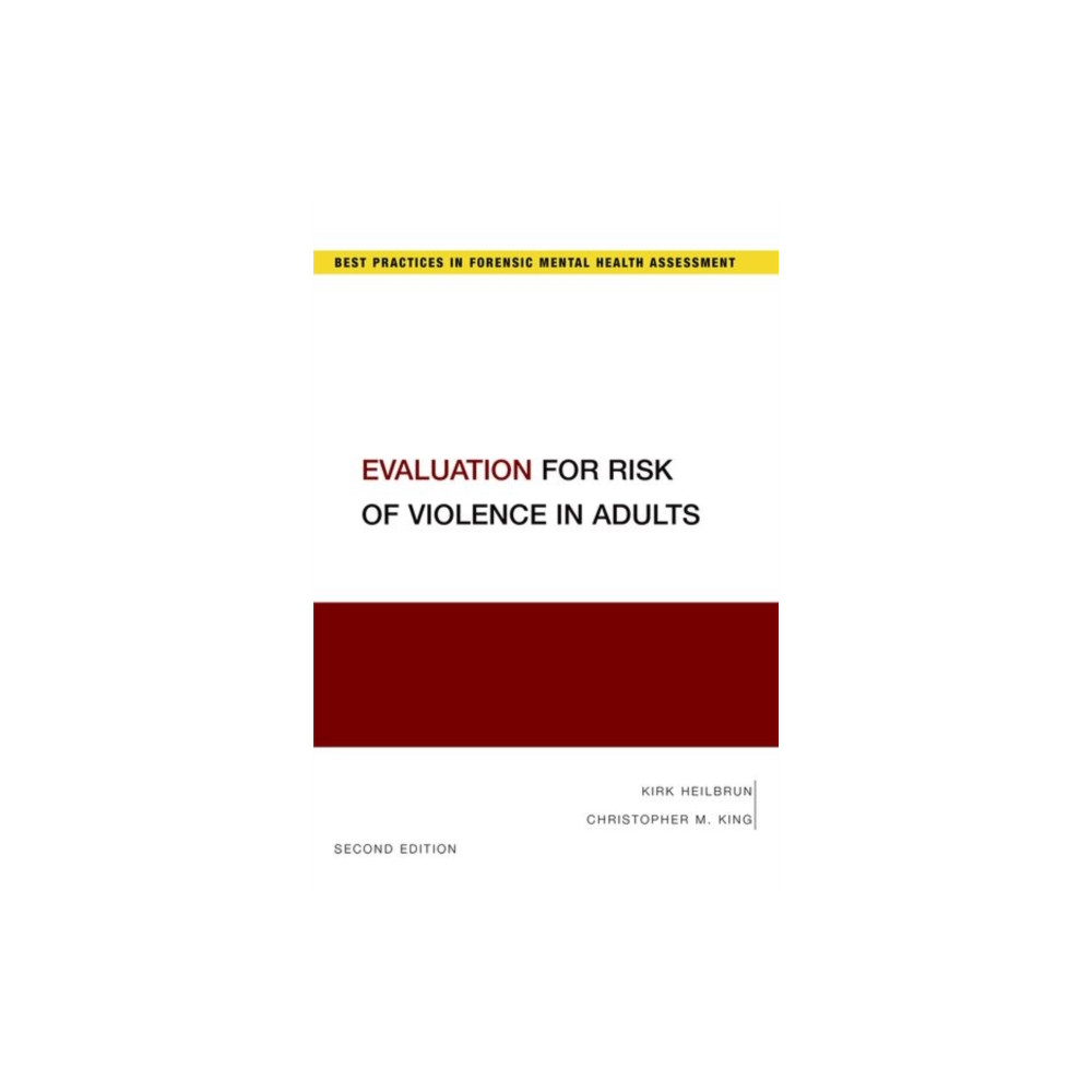 Produktbild för Evaluation for Risk of Violence in Adults (häftad, eng)