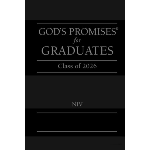Thomas nelson publishers God's Promises for Graduates: Class of 2026 - Black NIV (inbunden, eng)