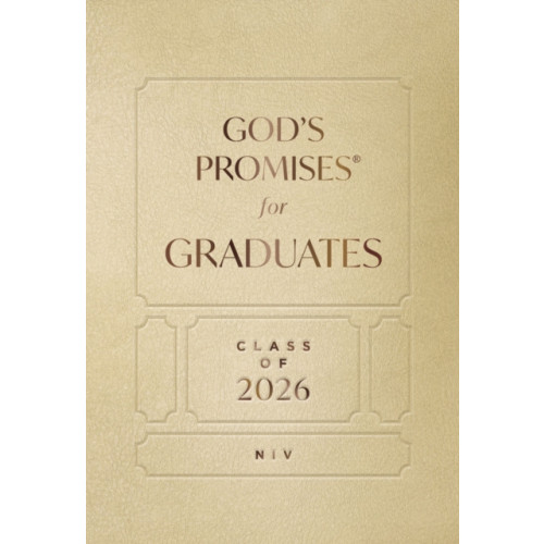 Thomas nelson publishers God's Promises for Graduates: Class of 2026 - Gold NIV (inbunden, eng)