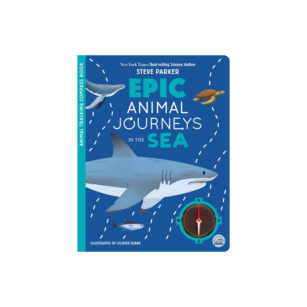 Produktbild för Epic Animal Journeys in the Sea (inbunden, eng)