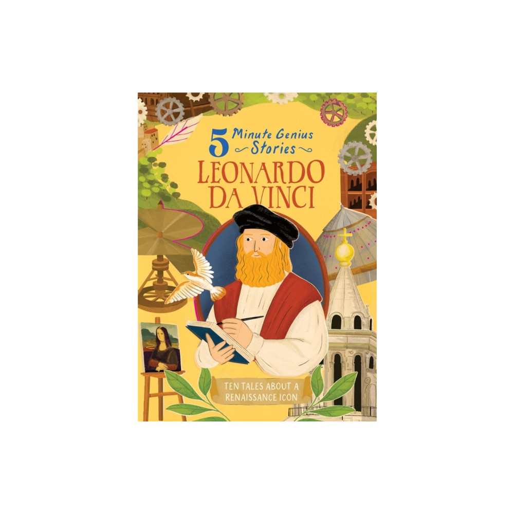 Produktbild för Leonardo da Vinci: 5-Minute Genius (inbunden, eng)