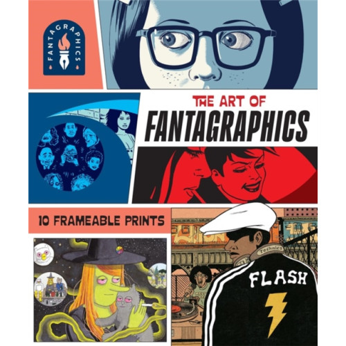 Union Square & Co. The Art of Fantagraphics Poster Book (inbunden, eng)