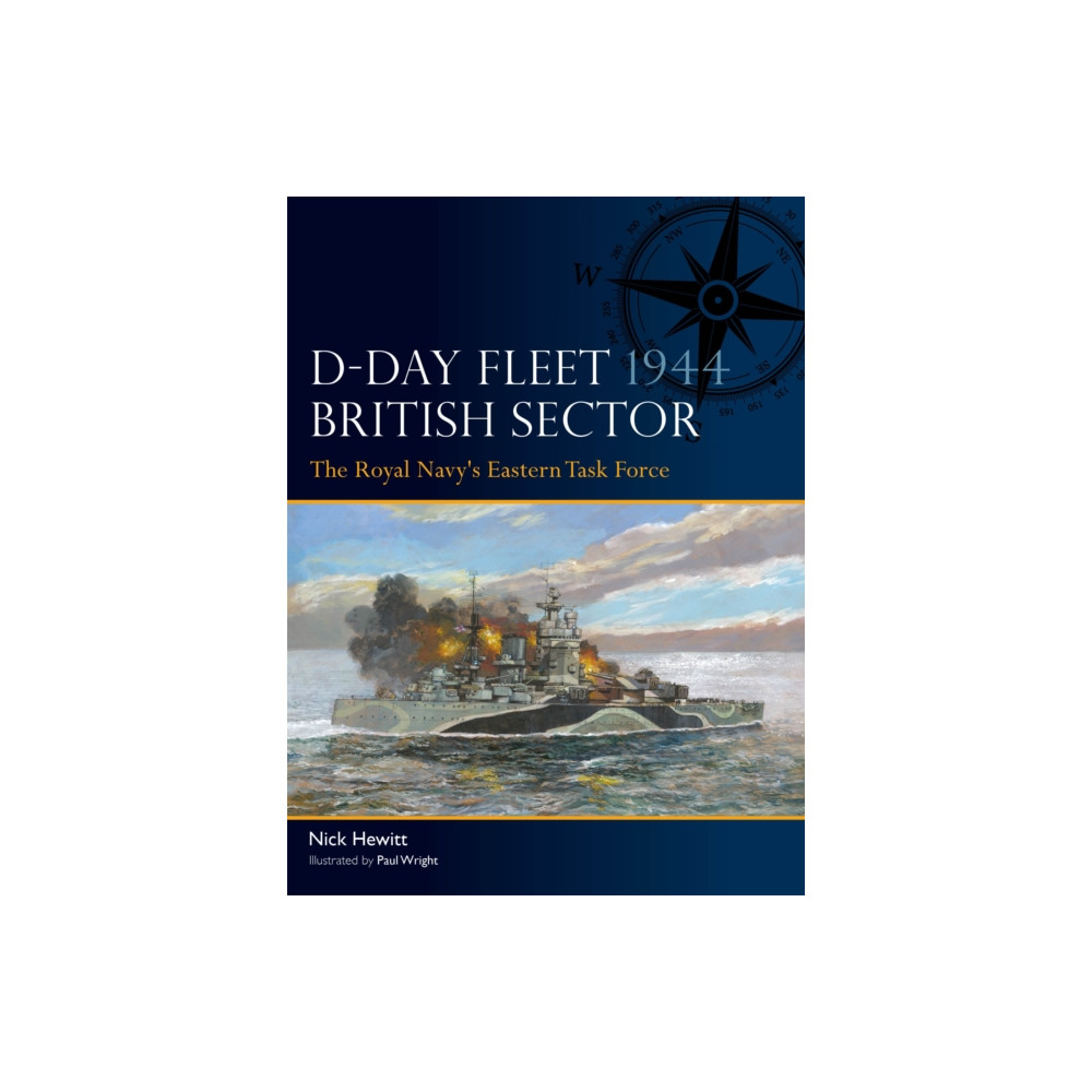 Produktbild för D-Day Fleet 1944, British Sector (häftad, eng)