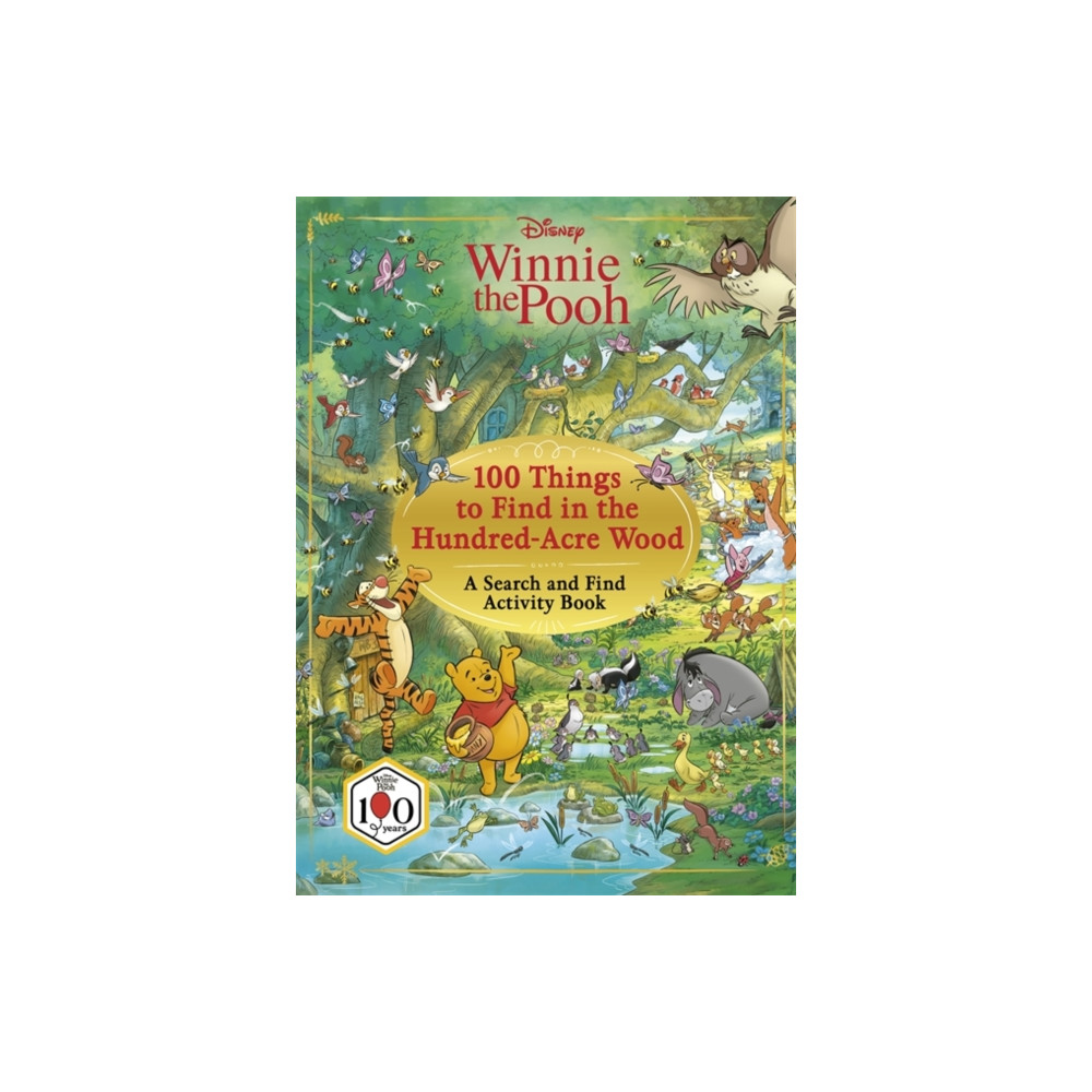 Produktbild för Disney Winnie The Pooh 100 Things to Find in the Hundred Acre Wood (häftad, eng)