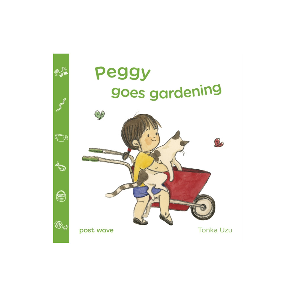 Produktbild för Peggy Goes Gardening (bok, board book, eng)