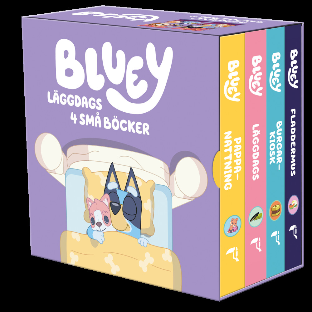 Produktbild för Läggdags 4 små böcker (bok, board book)