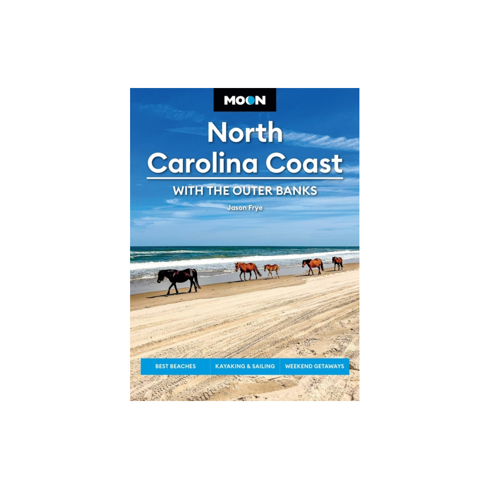 Produktbild för Moon North Carolina Coast: With the Outer Banks (Fourth Edition) (häftad, eng)