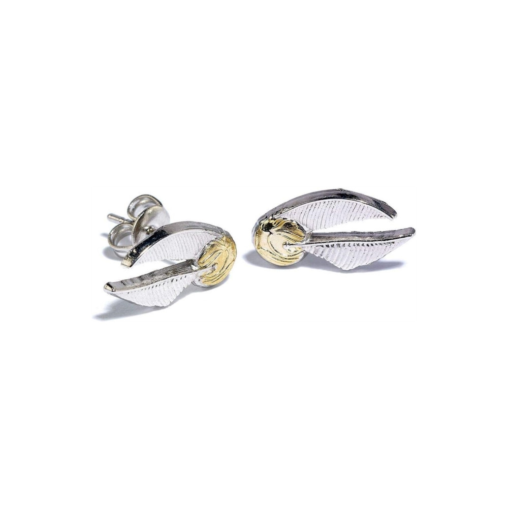 Produktbild för Harry Potter Golden Snitch Stud Earrings