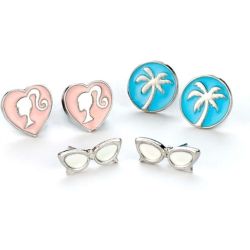 Barbie Set of three Earring Studs, THE CARAT SHOP English Book