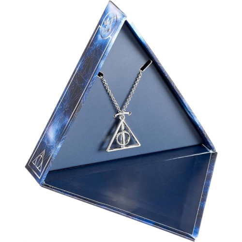 THE CARAT SHOP Harry Potter Deathly Hallows Gift Box with Spinning Deathly Hallows Necklace