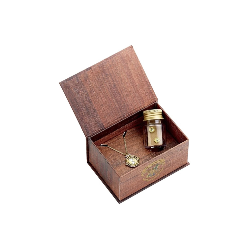 Produktbild för Harry Potter Hermione Potions Gift Box with a Time Turner Necklace & Stud Earrings