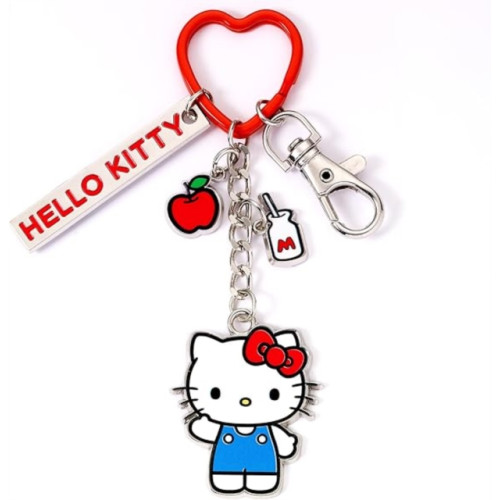 THE CARAT SHOP Hello Kitty Keyring with Charms