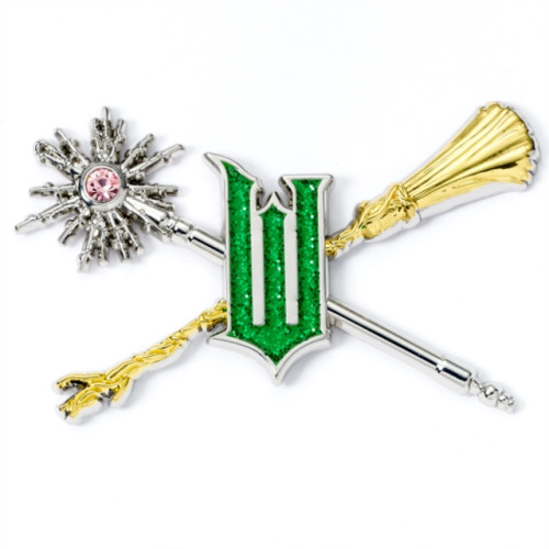 THE CARAT SHOP Wicked For Good Wand and Broomstick Pin Badge