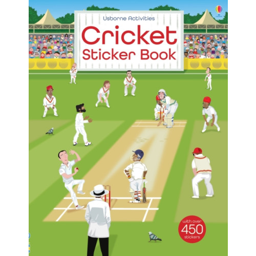Usborne Publishing Ltd Cricket Sticker Book (häftad, eng)