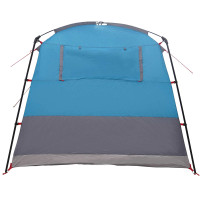 Produktbild för Partytält Blå 10 personer 185T Polyester med PU-beläggning