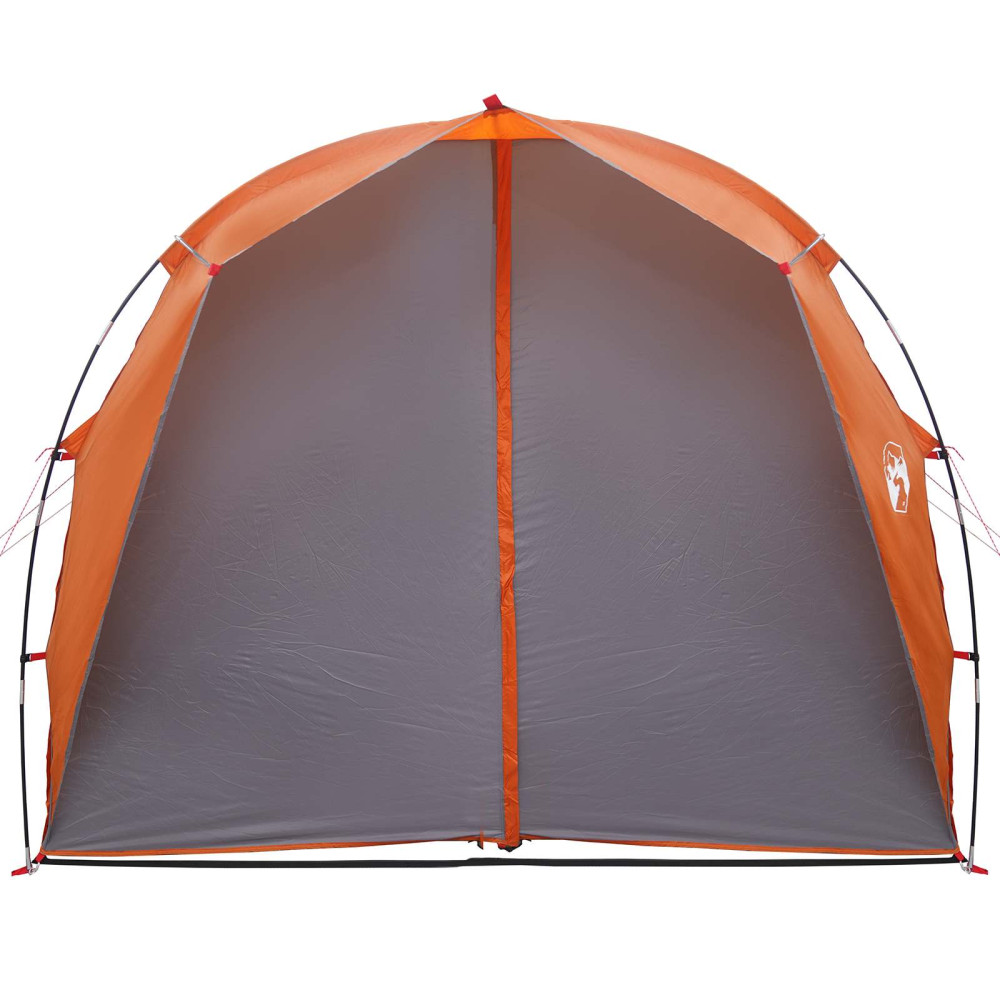 Produktbild för Tunneltält Grå och orange 562 x 265 x 216 cm