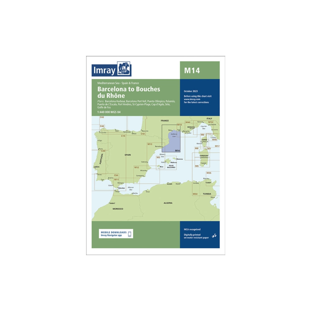 Produktbild för M14 Barcelona to Bouches du Rhone
