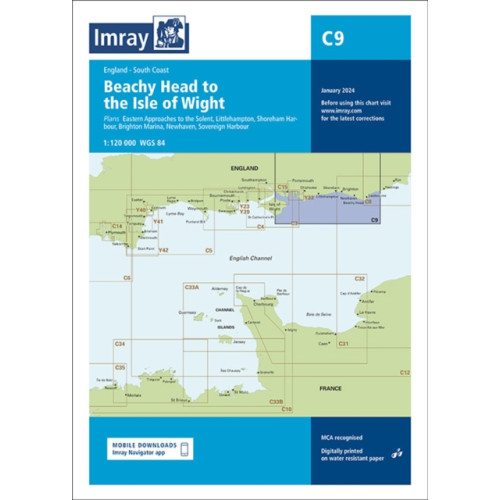 Imray, Laurie, Norie & Wilson Ltd C9 Beachy Head to Isle of Wight