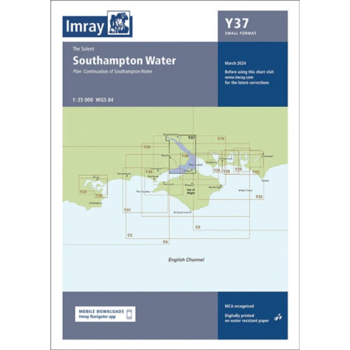 Imray, Laurie, Norie & Wilson Ltd Y37 Southampton Water (Small Format)