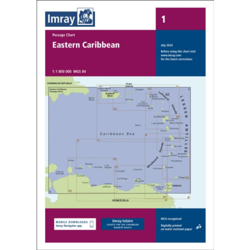Imray, Laurie, Norie & Wilson Ltd Chart 1 Eastern Caribbean