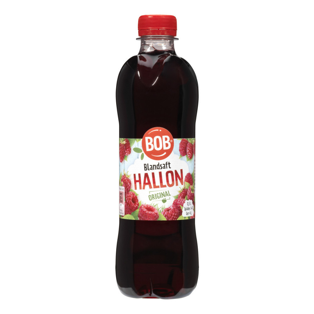 Produktbild för Saft Hallon 50 cl (Utgånget datum)