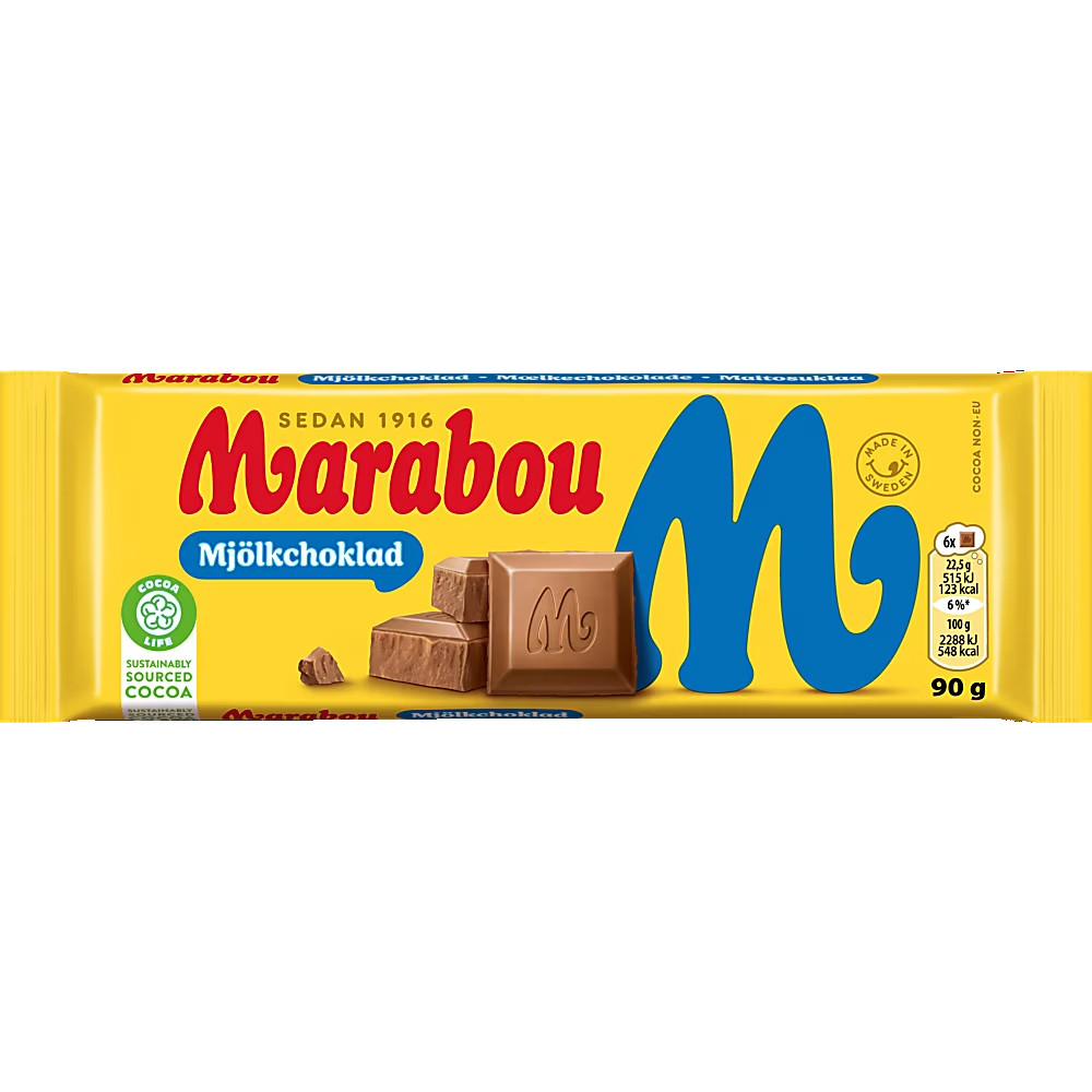 Produktbild för Mjölkchoklad 90 g