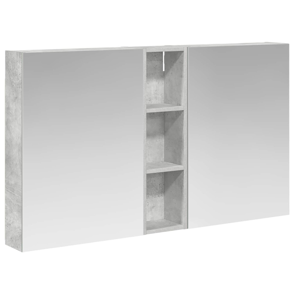 Produktbild för Badrumsskåpsset 3 pcs 120 x 14,5 x 70 cm Konstruerat trä