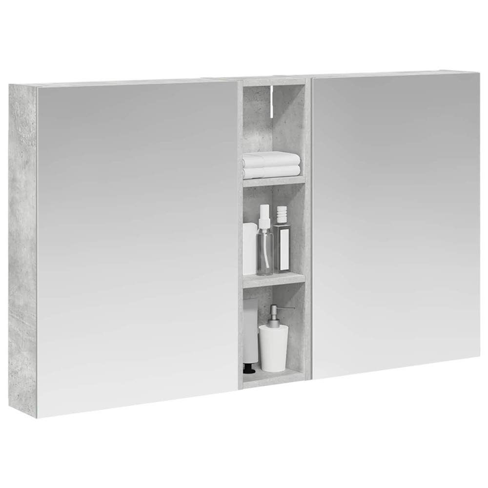 Produktbild för Badrumsskåpsset 3 pcs 120 x 14,5 x 70 cm Konstruerat trä