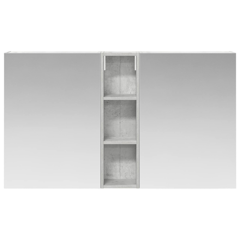 Produktbild för Badrumsskåpsset 3 pcs 120 x 14,5 x 70 cm Konstruerat trä