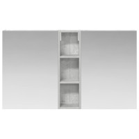Produktbild för Badrumsskåpsset 3 pcs 120 x 14,5 x 70 cm Konstruerat trä