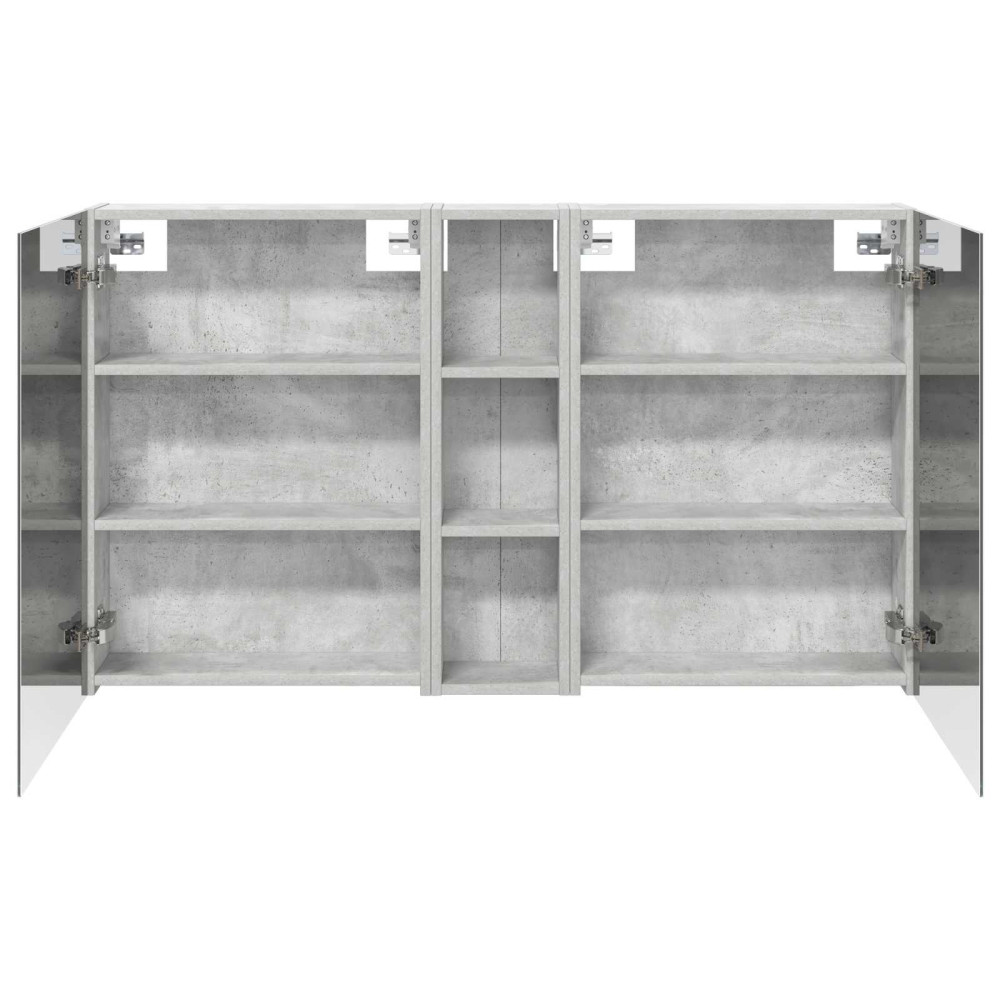 Produktbild för Badrumsskåpsset 3 pcs 120 x 14,5 x 70 cm Konstruerat trä