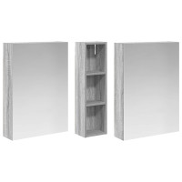 Produktbild för Badrumsskåpsset 3 pcs 120 x 14,5 x 70 cm Konstruerat trä