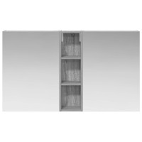 Produktbild för Badrumsskåpsset 3 pcs 120 x 14,5 x 70 cm Konstruerat trä
