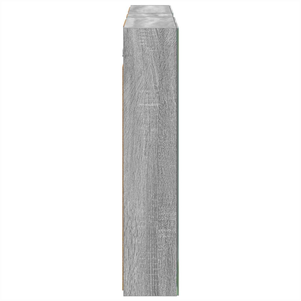 Produktbild för Badrumsskåpsset 3 pcs 120 x 14,5 x 70 cm Konstruerat trä