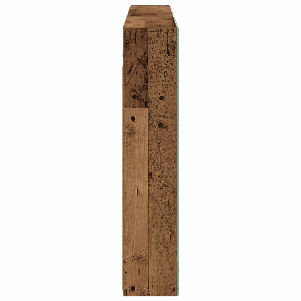 Produktbild för Badrumsskåpsset 3 pcs 120 x 14,5 x 70 cm Konstruerat trä