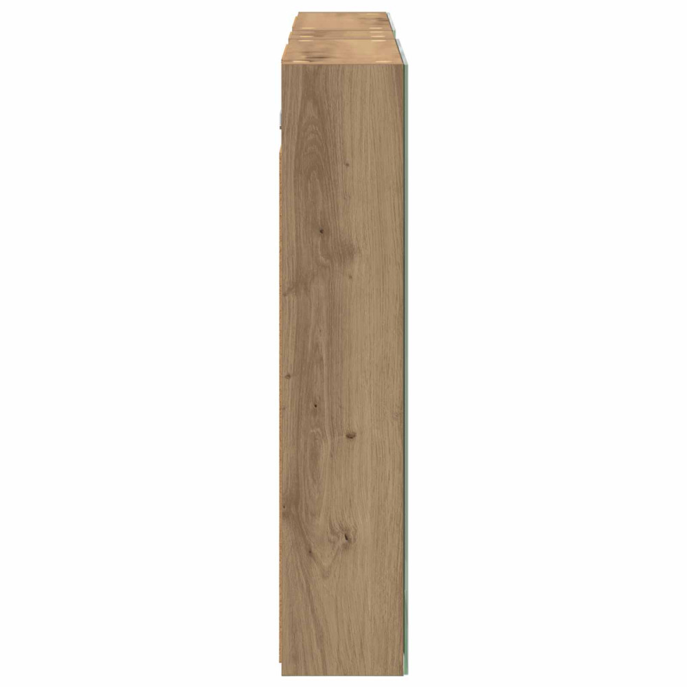 Produktbild för Badrumsskåpsset 3 pcs 120 x 14,5 x 70 cm Konstruerat trä