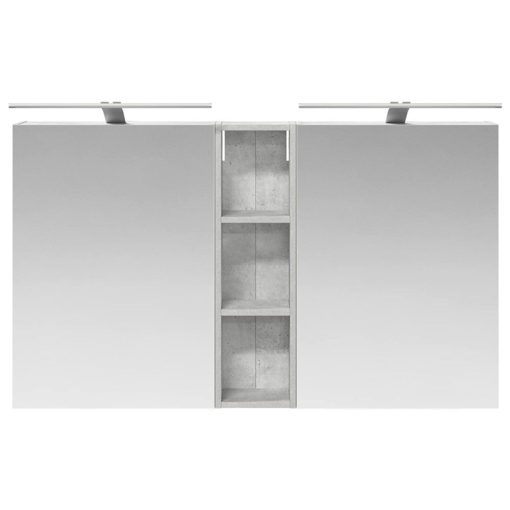 Produktbild för Badrumsskåpsset 3 pcs 120 x 14,5 x 70 cm Konstruerat trä