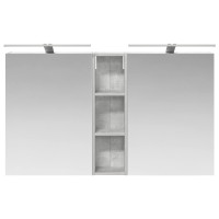 Produktbild för Badrumsskåpsset 3 pcs 120 x 14,5 x 70 cm Konstruerat trä