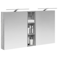 Produktbild för Badrumsskåpsset 3 pcs 120 x 14,5 x 70 cm Konstruerat trä