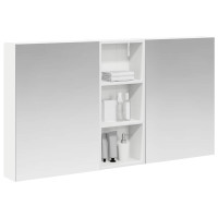 Produktbild för Badrumsskåpsset 3 pcs 130 x 14,5 x 70 cm Konstruerat trä