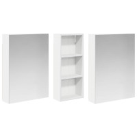 Produktbild för Badrumsskåpsset 3 pcs 130 x 14,5 x 70 cm Konstruerat trä