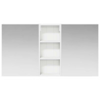 Produktbild för Badrumsskåpsset 3 pcs 130 x 14,5 x 70 cm Konstruerat trä