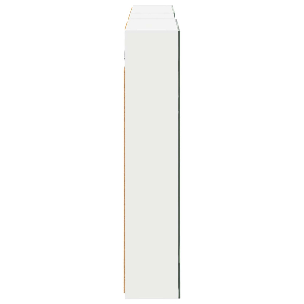 Produktbild för Badrumsskåpsset 3 pcs 130 x 14,5 x 70 cm Konstruerat trä