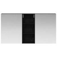 Produktbild för Badrumsskåpsset 3 pcs 130 x 14,5 x 70 cm Konstruerat trä