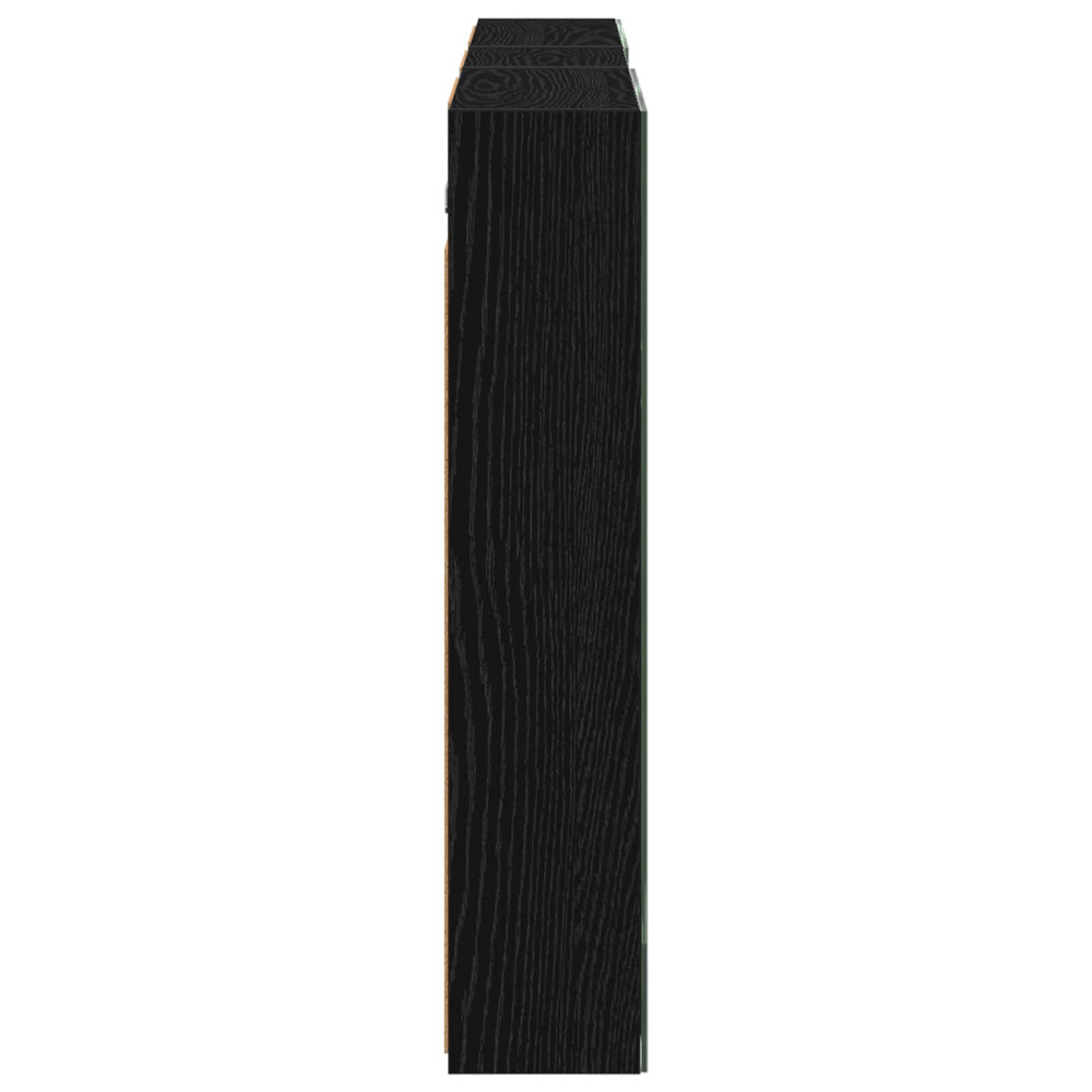Produktbild för Badrumsskåpsset 3 pcs 130 x 14,5 x 70 cm Konstruerat trä