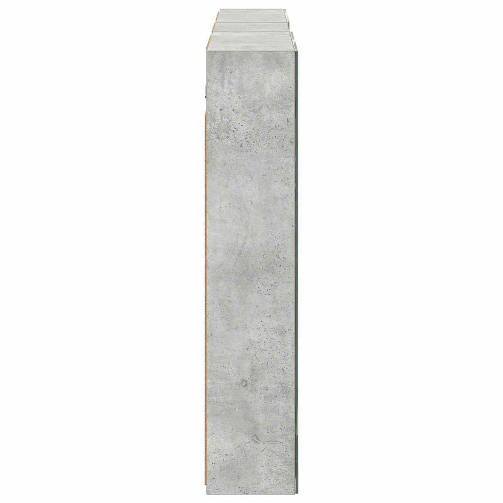 Produktbild för Badrumsskåpsset 3 pcs 130 x 14,5 x 70 cm Konstruerat trä